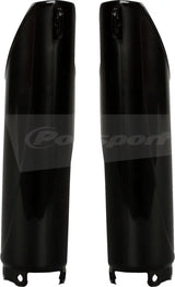 POLISPORT Fork Guards Black for Powersports