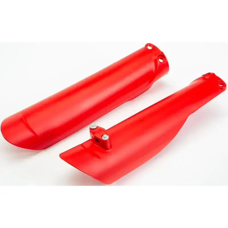 POLISPORT Fork Guards Red Gas for Powersports