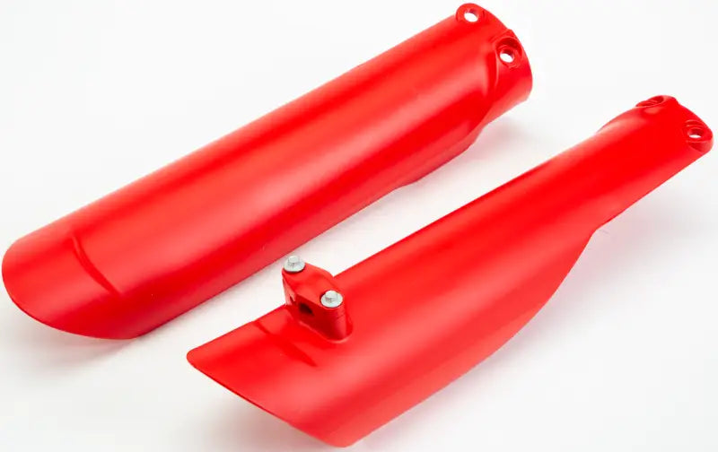 POLISPORT Fork Guards Red Gas for Powersports