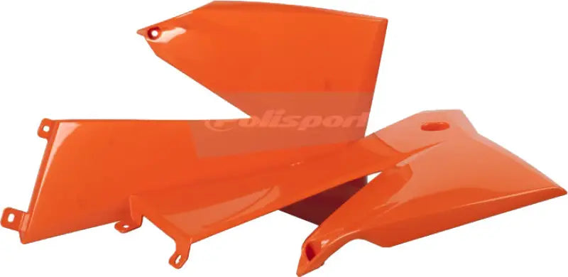 POLISPORT Radiator Shroud Orange for Powersports