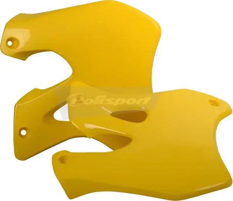 POLISPORT Radiator Shroud Yellow for Powersports