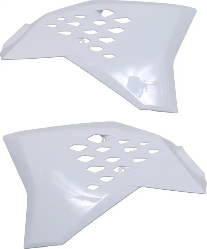 POLISPORT Radiator Shroud White for Powersports