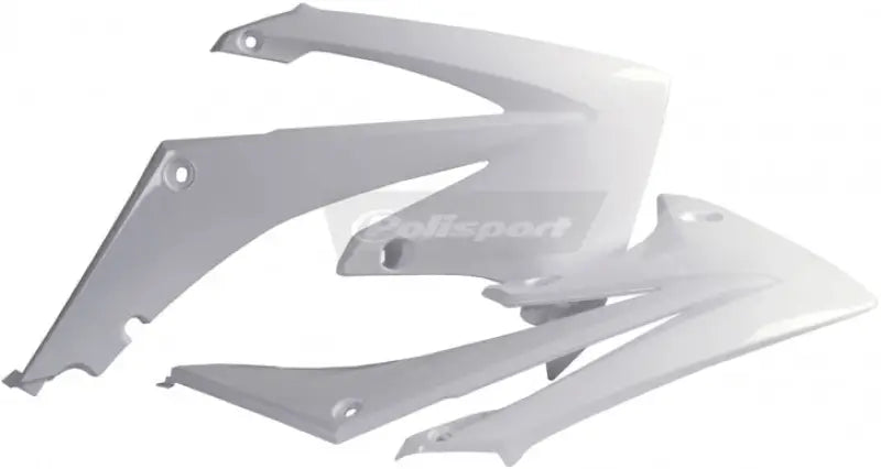 POLISPORT Radiator Shroud White for Powersports