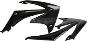 POLISPORT Radiator Shroud Black for Powersports