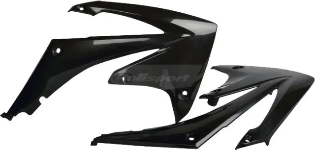 POLISPORT Radiator Shroud Black for Powersports
