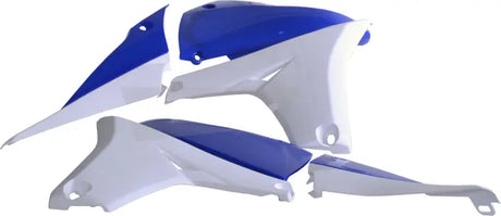 POLISPORT Radiator Shroud Blue/White for Powersports
