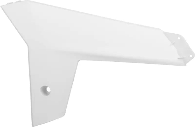 POLISPORT Gas Gas Lower Radiator Shroud White for Powersports