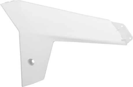 POLISPORT Gas Gas Lower Radiator Shroud White for Powersports