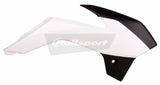 POLISPORT Radiator Shrouds White for Powersports