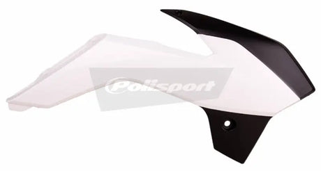POLISPORT Radiator Shrouds White for Powersports
