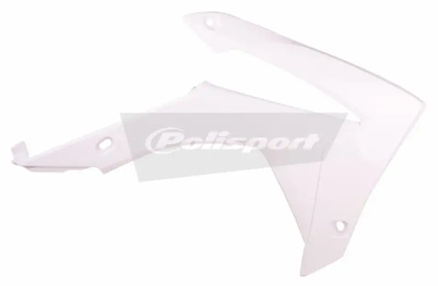 POLISPORT Radiator Shroud White for Powersports