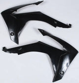 POLISPORT Radiator Shroud Black for Powersports