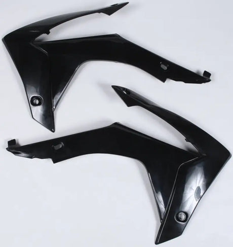 POLISPORT Radiator Shroud Black for Powersports