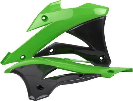 POLISPORT Radiator Shroud Green for Powersports