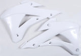 POLISPORT Radiator Shroud White for Powersports