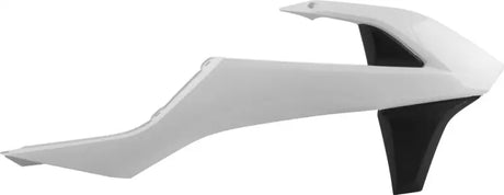 POLISPORT Radiator Shroud White/Black for Powersports