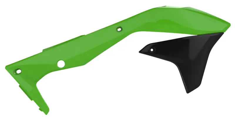 POLISPORT Radiator Shroud Green for Powersports