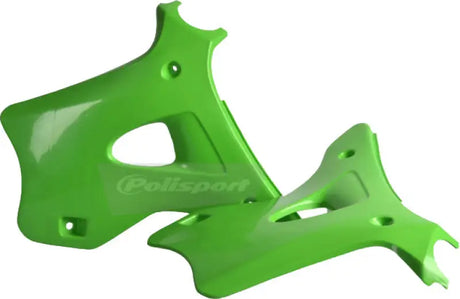 POLISPORT Radiator Shroud Green for Powersports