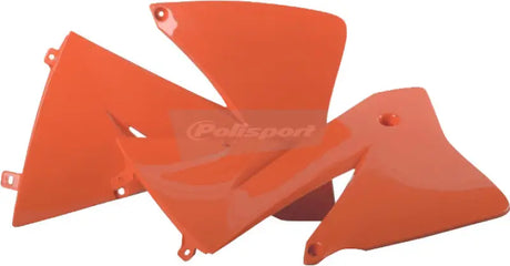 POLISPORT Radiator Shroud Orange for Powersports