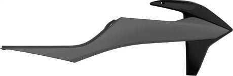 POLISPORT Radiator Shrouds Black/Nardo Grey for Powersports