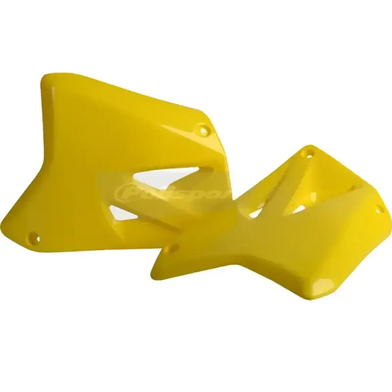 POLISPORT Radiator Shroud Yellow for Powersports