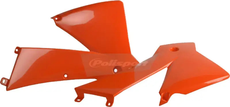POLISPORT Radiator Shroud Orange for Powersports