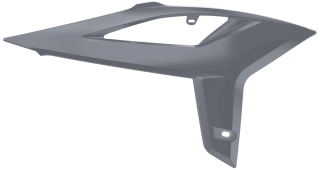 POLISPORT Radiator Scoops Nardo Grey Beta for Powersports
