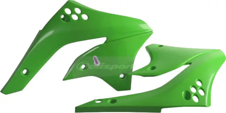 POLISPORT Radiator Shroud Green for Powersports