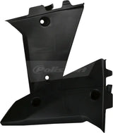 POLISPORT Lower Radiator Shroud Black for Powersports