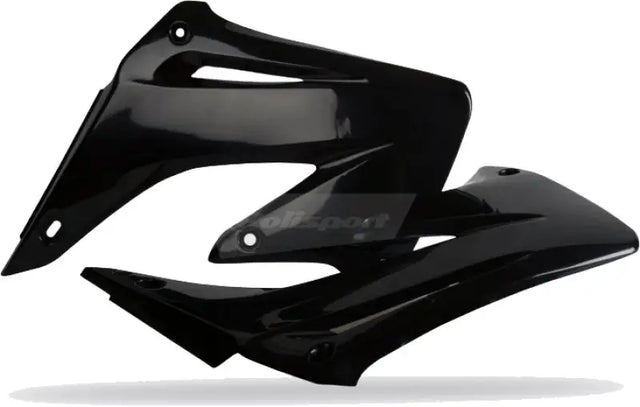 POLISPORT Radiator Shroud Black for Powersports