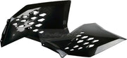 POLISPORT Radiator Shrouds Black for Powersports