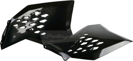 POLISPORT Radiator Shrouds Black for Powersports