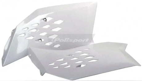 POLISPORT Radiator Shrouds White for Powersports