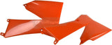 POLISPORT Radiator Shrouds Orange for Powersports