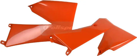 POLISPORT Radiator Shrouds Orange for Powersports