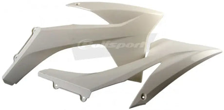 POLISPORT Radiator Shroud White for Powersports