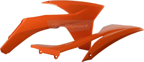 POLISPORT Radiator Shroud Orange for Powersports