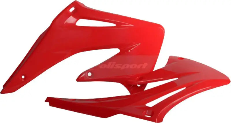 POLISPORT Radiator Shroud Red for Powersports