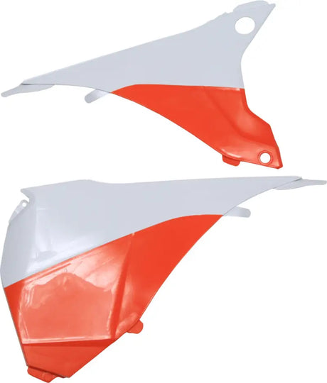 POLISPORT Airbox Cover Orange/White for Powersports