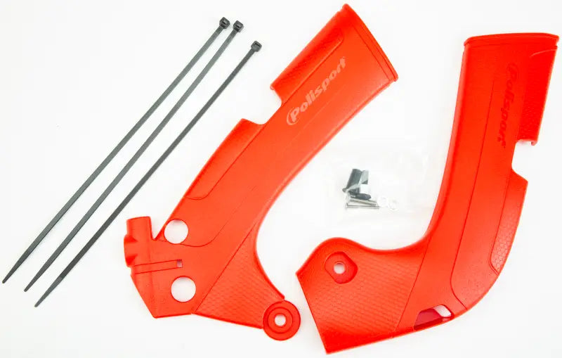 POLISPORT Frame Protector Red for Powersports