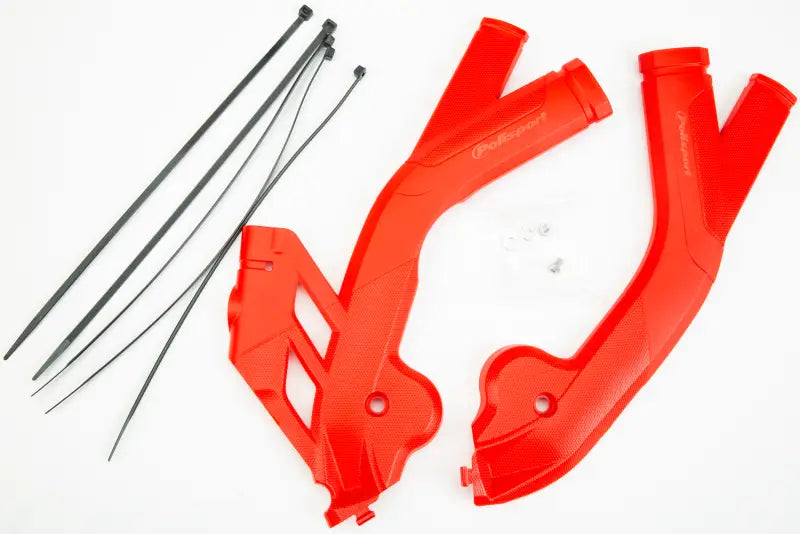 POLISPORT Frame Protectors Red Beta for Powersports