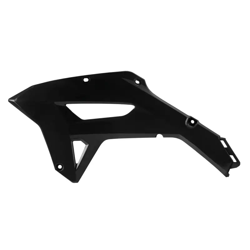 POLISPORT Radiator Shrouds Hon Black for Powersports