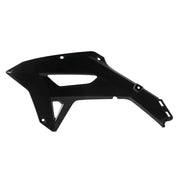 POLISPORT Radiator Shrouds Hon Black for Powersports