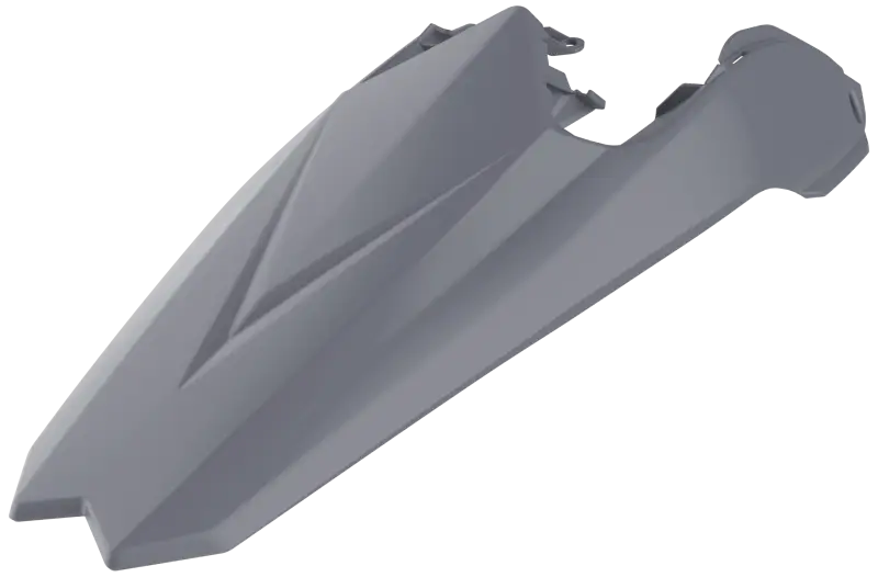 POLISPORT Rear Fender + Side Panels Nardo Grey Beta for Powersports