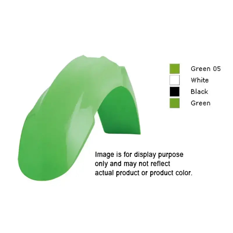 POLISPORT Front Fender Green for Powersports