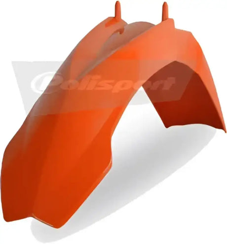 POLISPORT Front Fender Orange for Powersports
