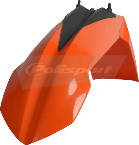 POLISPORT Front Fender Orange for Powersports