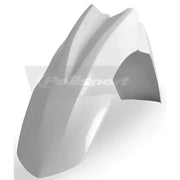 POLISPORT Front Fender White for Powersports