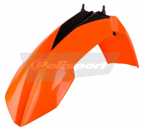 POLISPORT Front Fender Orange for Powersports