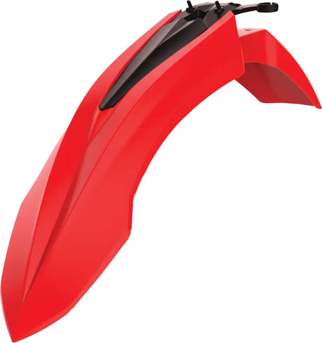 POLISPORT Beta Front Fender Plastic Red for Powersports